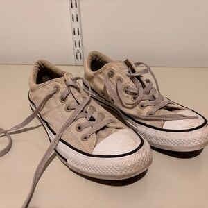 Converse women’s Low-Top Sneakers in Beige